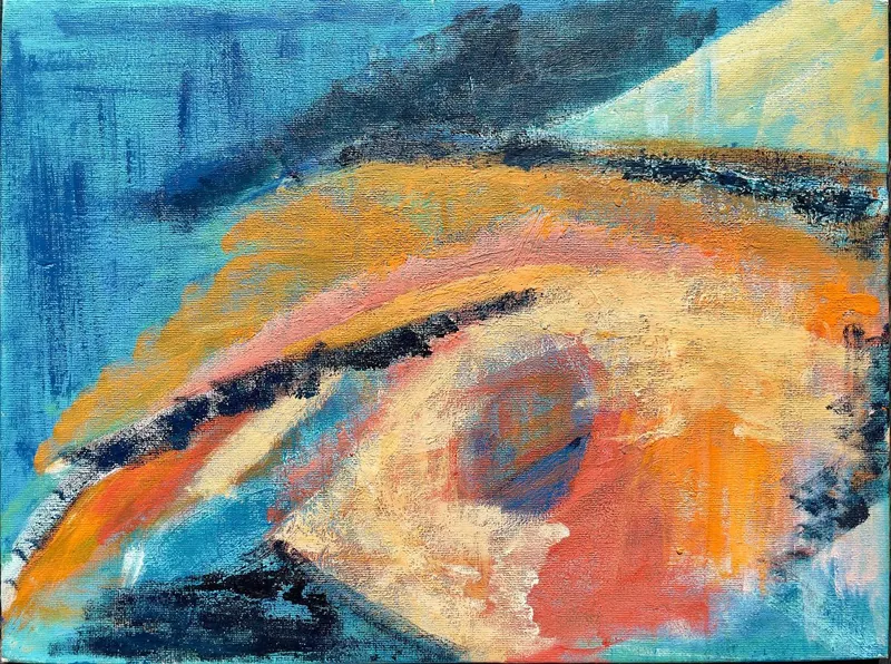 Eye — painting by astra.image